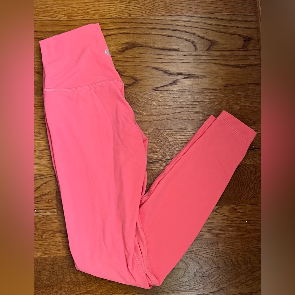Lululemon Align HR Pant 28" size 4. Color: Lip gloss